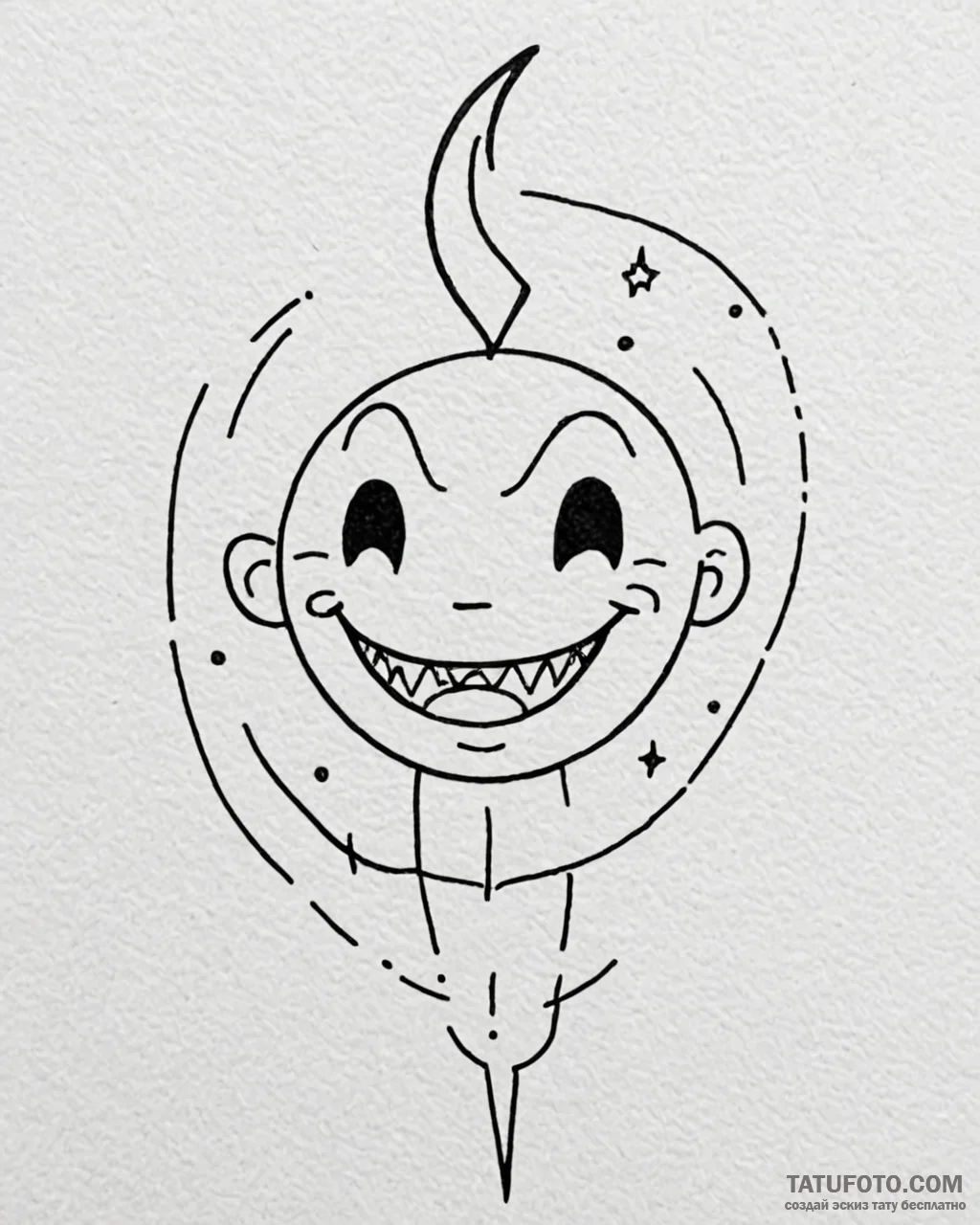 Eskiz.to, tattoo sketch, jack-jack mischievou... - эскиз тату (№1753207104_0, 22.07.2025 17:58) — Tatufoto.com