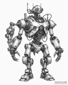 Eskiz.to, tattoo sketch, bigweld with mechani... - эскиз тату (№1753213798_0, 22.07.2025 19:49) — Tatufoto.com