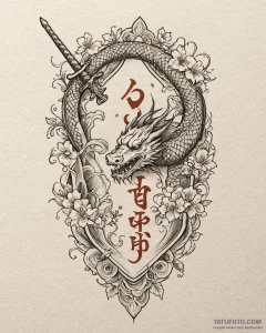 символы защиты (щит, меч, крест), tattoo line... - эскиз тату (№1753214475_0, 22.07.2025 20:01) — Tatufoto.com