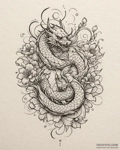 татуировки с тонкими линиями, artistic tattoo... - эскиз тату (№1753221843_0, 22.07.2025 22:04) — Tatufoto.com