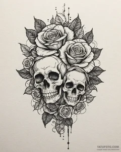 Eskizto, tattoo sketch, violet invisible with... - эскиз тату (№1753266069_0, 23.07.2025 10:21) — Tatufoto.com