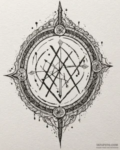 Tat tattoo sketch, delicate calligraphy of an... - эскиз тату (№1753266607_0, 23.07.2025 10:30) — Tatufoto.com