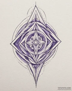 Eskizto, tattoo sketch, violet creating force... - эскиз тату (№1753272154_0, 23.07.2025 12:02) — Tatufoto.com