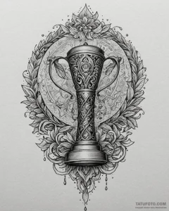 Tat tattoo sketch, judge’s gavel striking wit... - эскиз тату (№1753279146_0, 23.07.2025 13:59) — Tatufoto.com