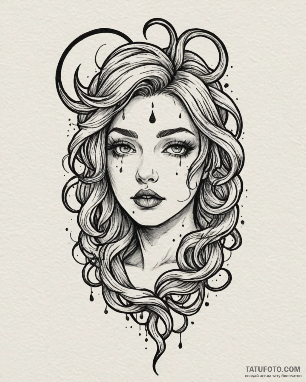 эмо, concept art for tattoo, blackwork tattoo... - эскиз тату (№1753279583_0, 23.07.2025 14:06) — Tatufoto.com