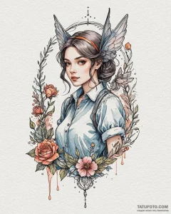 мира: сказки во времени (mira, royal detectiv... - эскиз тату (№1753282707_0, 23.07.2025 14:58) — Tatufoto.com