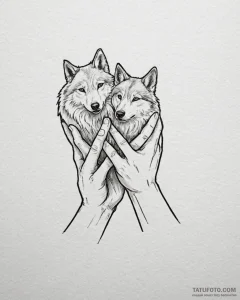 Tattoo sketch, sophie and howl holding hands,... - эскиз тату (№1753288211_0, 23.07.2025 16:30) — Tatufoto.com