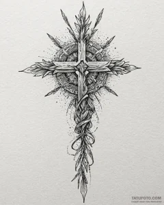Tat tattoo sketch, delicate reeds bending gen... - эскиз тату (№1753292496_0, 23.07.2025 17:41) — Tatufoto.com