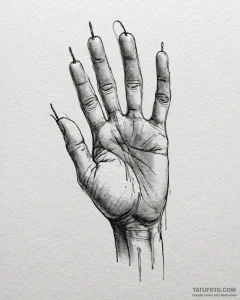 портреты с абстрактными элементами, tattoo li... - эскиз тату (№1753297241_0, 23.07.2025 19:00) — Tatufoto.com