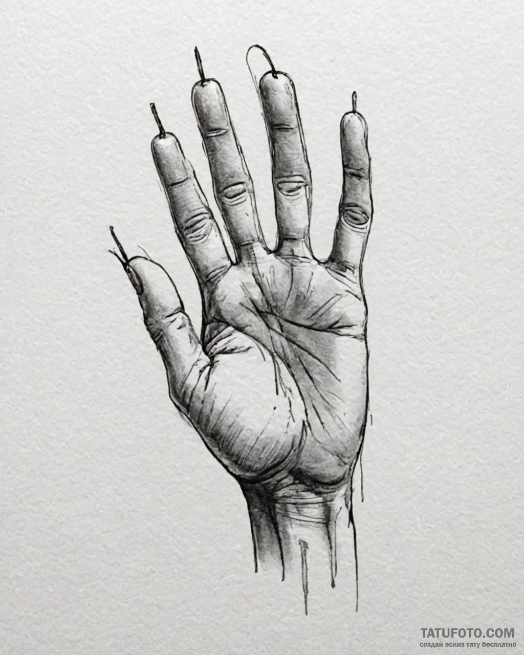 портреты с абстрактными элементами, tattoo li… — эскиз тату (№1753297241_0, 23.07.2025 19:00) — Tatufoto.com