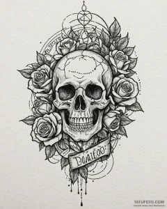 Tat tattoo sketch, teacher’s chalk and blackb... - эскиз тату (№1753302650_0, 23.07.2025 20:30) — Tatufoto.com