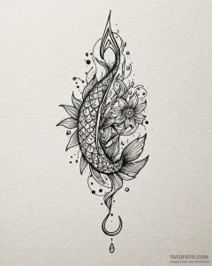 Tattoo sketch, maui with magical fishhook glo... - эскиз тату (№1753303091_0, 23.07.2025 20:38) — Tatufoto.com
