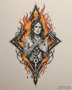 Eskizto, tattoo sketch, jack-jack fire power... - эскиз тату (№1753303446_0, 23.07.2025 20:44) — Tatufoto.com