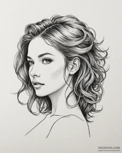 парикмахер - эскиз тату (№1753364357_0, 24.07.2025 13:39) — Tatufoto.com