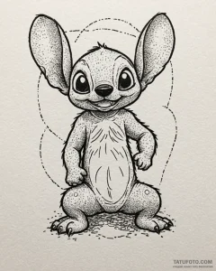 лило и стич (lilo & stitch, 2002), concept ar... - эскиз тату (№1753384735_0, 24.07.2025 19:18) — Tatufoto.com