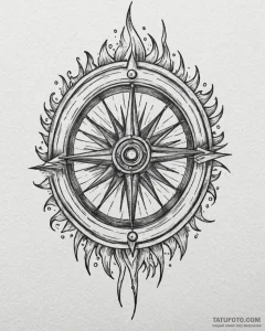 Tattoo sketch, train wheels turning with spar... - эскиз тату (№1753386806_0, 24.07.2025 19:53) — Tatufoto.com