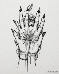 Tat tattoo sketch, emo youth with melancholic... - эскиз тату (№1753387647_0, 24.07.2025 20:07) — Tatufoto.com