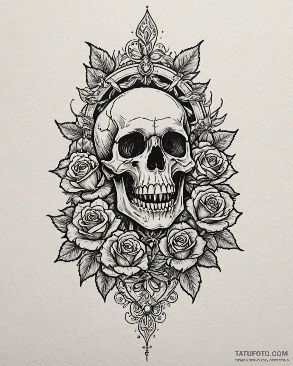 Eskizto, tattoo sketch, bruce silhouette with... - эскиз тату (№1753414797_0, 25.07.2025 03:39) — Tatufoto.com