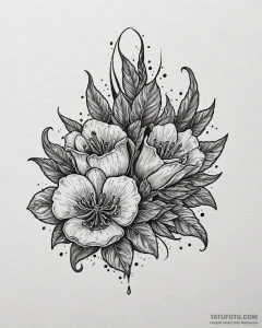 бунтарь, tattoo flash sheet design, realistic... - эскиз тату (№1753427904_0, 25.07.2025 07:18) — Tatufoto.com