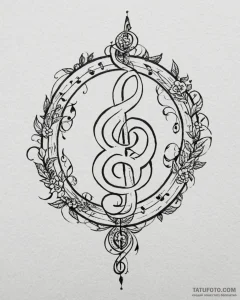 Tat tattoo sketch, ship wheel adorned with tr... - эскиз тату (№1753433784_0, 25.07.2025 08:56) — Tatufoto.com