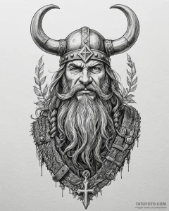 астерикс и викинги (asterix and the vikings,... - эскиз тату (№1753448090_0, 25.07.2025 12:54) — Tatufoto.com
