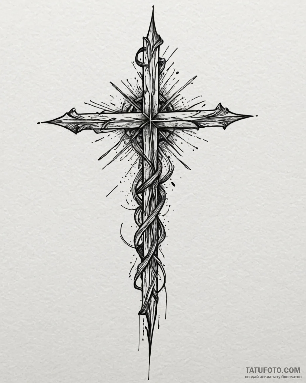 татуировки в стиле ньюскул, artistic tattoo s... - эскиз тату (№1753450668_0, 25.07.2025 13:37) — Tatufoto.com