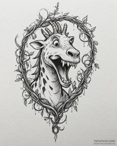 Eskizto, tattoo sketch, melman tangled in vin... - эскиз тату (№1753460967_0, 25.07.2025 16:29) — Tatufoto.com