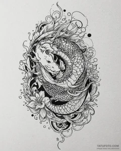 Tattoo sketch, paprika with fragmented realit... - эскиз тату (№1753462153_0, 25.07.2025 16:49) — Tatufoto.com