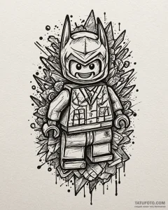 Tattoo sketch, wyldstyle, the lego movie (201... - эскиз тату (№1753468420_0, 25.07.2025 18:33) — Tatufoto.com