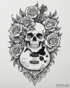 Tattoo sketch, manolo, the book of life (2014... - эскиз тату (№1753482085_0, 25.07.2025 22:21) — Tatufoto.com