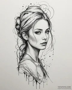 стрит-арт художник - эскиз тату (№1753483627_0, 25.07.2025 22:47) — Tatufoto.com