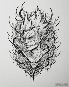 Eskizto, tattoo sketch, jack-jack with multip... - эскиз тату (№1753495479_0, 26.07.2025 02:04) — Tatufoto.com