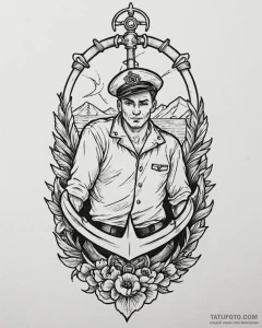 рукав - олд скул - эскиз тату (№1753550490_0, 26.07.2025 17:21) — Tatufoto.com