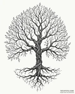 Tattoo sketch, encanto magical family tree wi... - эскиз тату (№1753568263_0, 26.07.2025 22:17) — Tatufoto.com