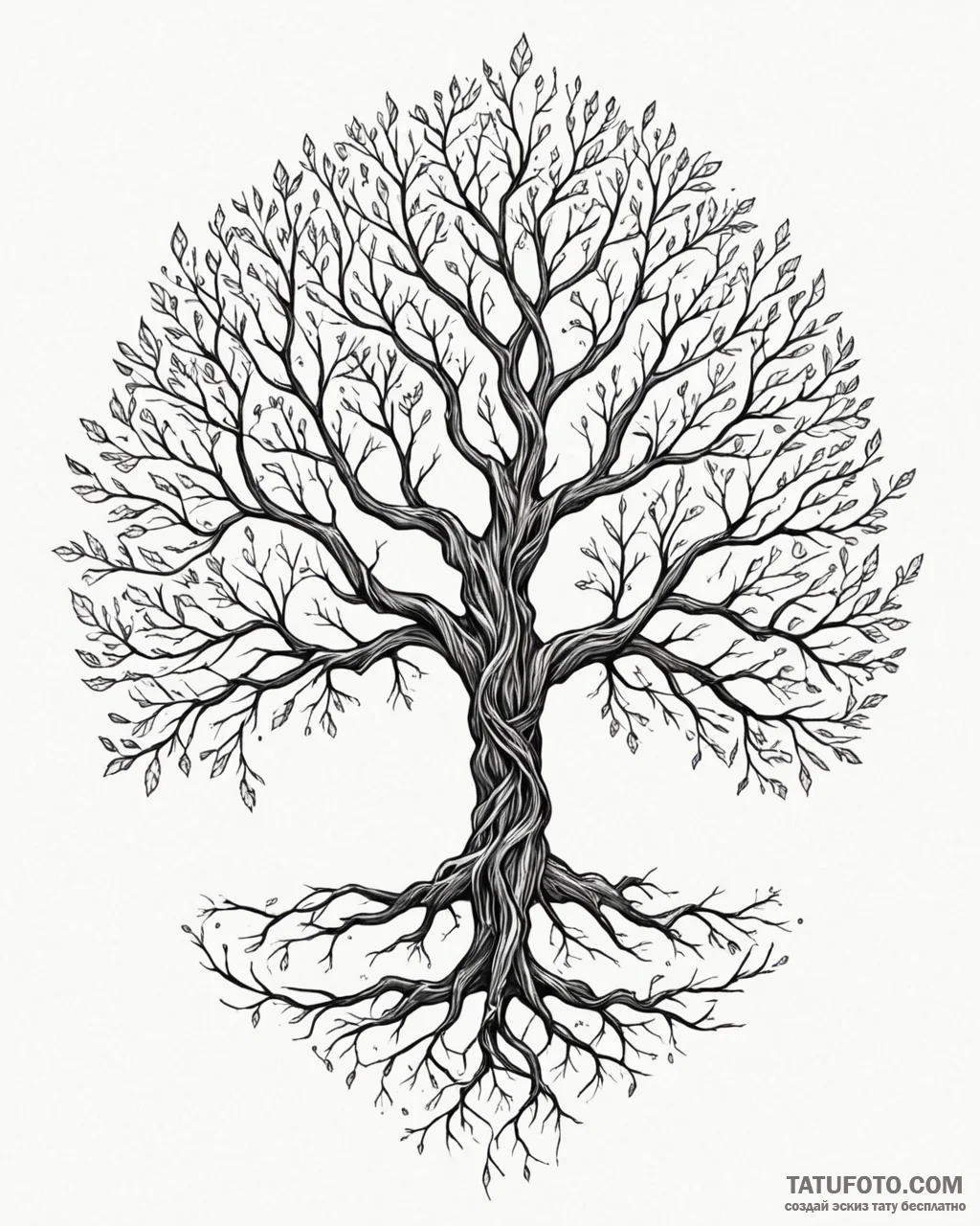 Tattoo sketch, encanto magical family tree wi... - эскиз тату (№1753568263_0, 26.07.2025 22:17) — Tatufoto.com