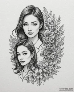 Tattoo sketch, doctor atsuko chiba and paprik... - эскиз тату (№1753568470_0, 26.07.2025 22:21) — Tatufoto.com