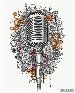 Tat tattoo sketch, rapper’s graffiti style mi... - эскиз тату (№1753569269_0, 26.07.2025 22:34) — Tatufoto.com