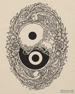 Tat tattoo sketch, fire and water elemental s... - эскиз тату (№1753572902_0, 26.07.2025 23:35) — Tatufoto.com