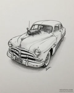 Eskizto, tattoo sketch, doc hudson with engin... - эскиз тату (№1753574334_0, 26.07.2025 23:58) — Tatufoto.com