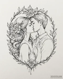 романтик - эскиз тату (№1753597372_0, 27.07.2025 06:22) — Tatufoto.com