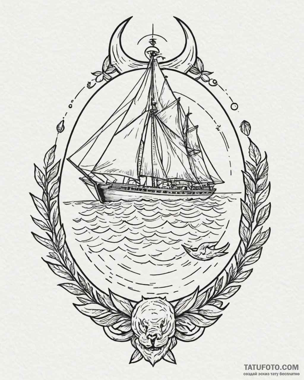 животные в стиле минимализм, tattoo sketch de... - эскиз тату (№1753602916_0, 27.07.2025 07:55) — Tatufoto.com
