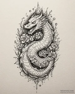 Tat tattoo sketch, wyldstyle with glowing eye... - эскиз тату (№1753611627_0, 27.07.2025 10:20) — Tatufoto.com