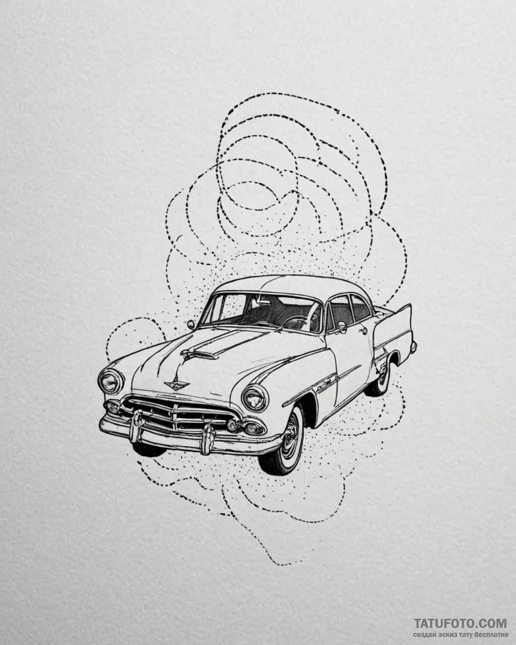 Eskizto, tattoo sketch, doc hudson silhouette... - эскиз тату (№1753614802_0, 27.07.2025 11:13) — Tatufoto.com