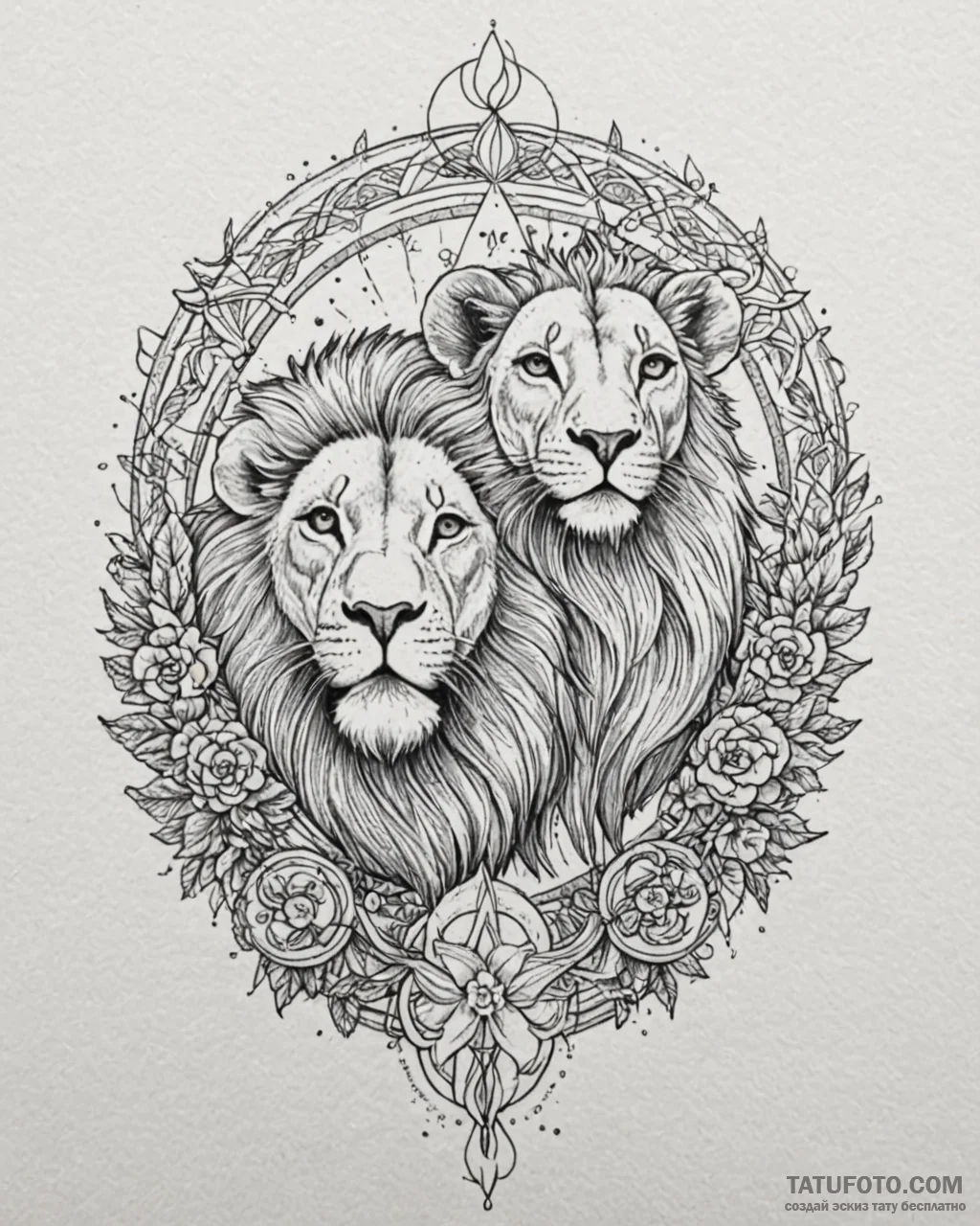 Tat tattoo sketch, sacred animals such as dov... - эскиз тату (№1753621372_0, 27.07.2025 13:02) — Tatufoto.com