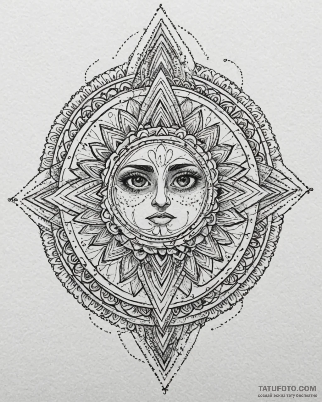 Eskizto, tattoo sketch, sid’s eyes exaggerate... - эскиз тату (№1753625797_0, 27.07.2025 14:16) — Tatufoto.com