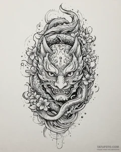 Tattoo sketch, haku’s dragon eyes glowing, in... - эскиз тату (№1753641842_0, 27.07.2025 18:44) — Tatufoto.com