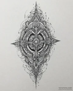 Tattoo sketch, astrid fighting with spear, in... - эскиз тату (№1753642637_0, 27.07.2025 18:57) — Tatufoto.com