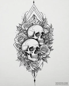 Tattoo sketch, thin outline of mountain peaks... - эскиз тату (№1753643035_0, 27.07.2025 19:03) — Tatufoto.com
