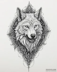 ведьмак: кошмар волка (the witcher: nightmare... - эскиз тату (№1753646248_0, 27.07.2025 19:57) — Tatufoto.com