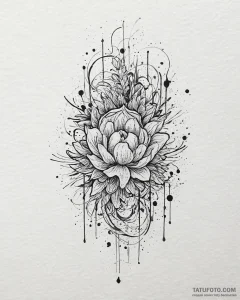 татуировки в стиле минимализм, tattoo line ar... - эскиз тату (№1753646647_0, 27.07.2025 20:04) — Tatufoto.com